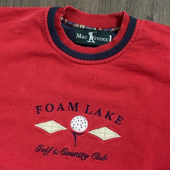 Vintage Mac Divots Country Club Sweater - Picture 3 of 6